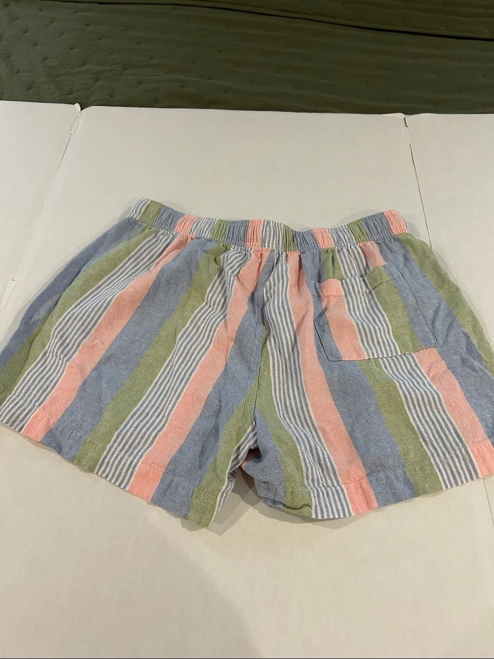 Como Vintage linen blend shorts set size XL - Picture 7 of 9